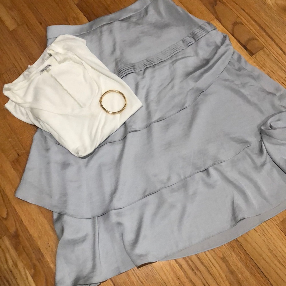 NWOT Banana Republic Beautiful Tiered Ruffle Skirt